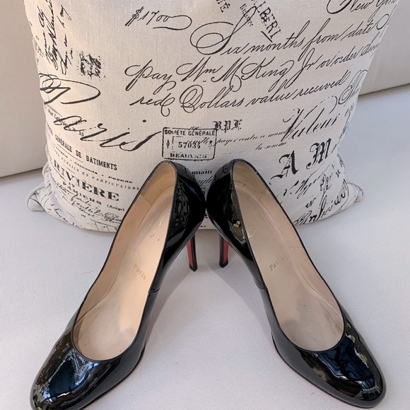 Authentic Christian Louboutin, Simple patent pump - Picture 7 of 10